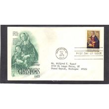 FDC Art Craft 1579 10c Christmas (Cachet-Typed/A) CV41732