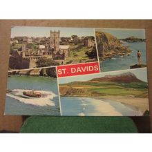 multiview, ST. DAVID'S, WALES unused postcard by Robert O Evans =