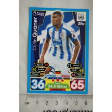 2017/18 Match Attax 144 Collin Quaner, Huddersfield Town
