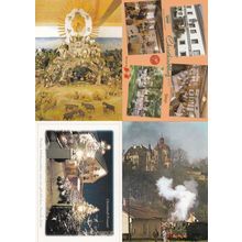 Christkindl Bei Steyr Austria Railway Hotel 4x Postcard s