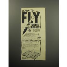 1969 Centuri Model Rockets Ad - Learn to fly model rockets