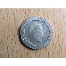 GB 2012 Elizebeth II Decimal 20p Coin