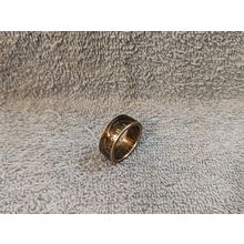 1981 Kennedy Half Dollars size 12 coin ring handmade mixed metals (A)