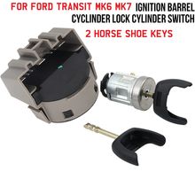 IGNITION SWITCH & LOCK (BARREL) WITH 2 KEYS FORD TRANSIT MK6 MK7 UK SELLER STOCK