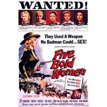 Five Bold Women (1960)_0 Movie Film Poster Canvas iconic design