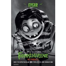 Frankenweenie (2012)_12 Movie Film Poster Canvas iconic design