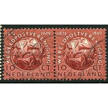 1949 NVPH 542 - fine used (o) - pair