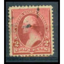 Used 220 2c George Washington Fine M10690