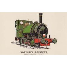 Talyllyn Saddle Tank Engine 1 Train Postcard