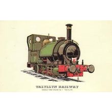 Taltyllyn Railway Saddle Tank Engine 1 Train Postcard