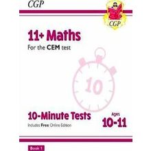 11 CEM 10-Minute Tests: Maths - Ages 10-11 Book 1 (with Online Edition)
