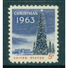 1240 5c Christmas Tree Fine MNH MA0303
