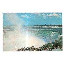 CANADIAN FALLS, NIAGARA FALLS, ONTARIO, CANADA unused postcard c.1970s #