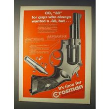 1972 Crosman 38 Revolver Ad - For Guys Who Wanted