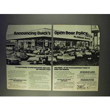 1977 Buick Cars Ad - Open Door Policy