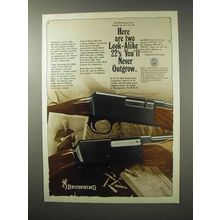 1978 Browning BAR-22 and BPR-22 Rifles Ad - Look-Alike