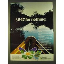 1980 Brazilian Tourism Authority Ad - $847 for Nothing