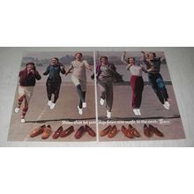 1980 Bass Shoes Ad - Skip From One Outfit To Next
