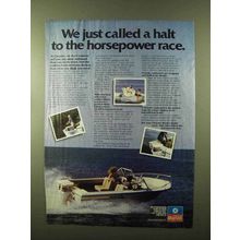 1980 Chrysler Outboard Motors Ad - Halt to the Race