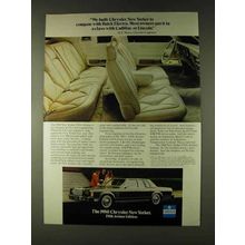 1980 Chrysler New Yorker Fifth Avenue Ad - Compete