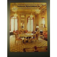 1988 Patterson, Flynn & Martin Symphonie des Fleur Carpet Ad