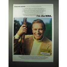 1988 National Rifle Association Ad - Charlton Heston
