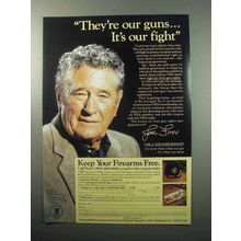 1988 National Rifle Association Ad - Joe Foss