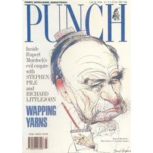 Richard Murdoch Evil Empire Punch Magazine Comic Postcard