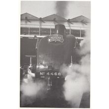 Manchester Victoria Station Pennine Postal 4468 Train Mallard in 1988 Postcard