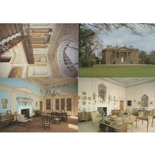 Berrington Hall Hereford Library Staircase Drawing Room 4x Postcard s