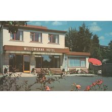Willowbank Hotel Largs Scotland 1980s Postcard
