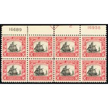 620, Mint VF NH 2¢ Plate Block of Eight * Stuart Katz