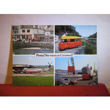 POSTAL SERVICES IN CORNWALL, POST OFFICE CARD, unused postcard #