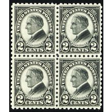 612, Mint VF NH Block of Four Stamps CV $130 ** Stuart Katz