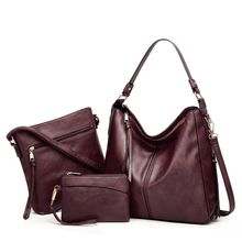 Women Fashion Handbags Wallet Tote Bag Shoulder Bag Top Handle Satchel Purse Set