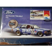 AUSTRALIA - PNC 2019 'FORD 1981 XD FALCON TRU-BLU' RAM 50c Coin [D0468]