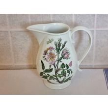 Vintage Floral Water Jug | Portmeirion Botanic Garden Original Box 1.75 Pint