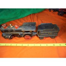 Antique Cast Iron LOCOMOTIVE With COAL CAR!! $45.00 Shipped!!