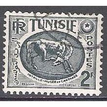 Tunisie 1950 Michel 371 O Cote (2005) 0.40 € Intaille Cachet rond