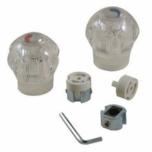 Part A0080010 SMALL CLEAR UNIVERSAL FAUCET HANDLES