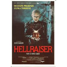 Cinema HELLRAISER (Clive Barker) Poster Art Postcard (XX 900/89)