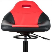 Rolling Gear Seat, 300LBS Capacity, 18"-23" Height Adjustable, Mobile Mechan...
