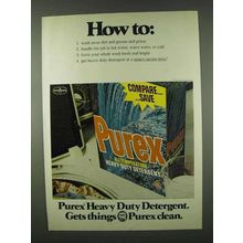 1978 Purex Heavy-Duty Detergent Ad - How To: