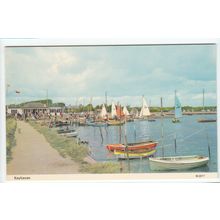 Boating at Keyhaven Postcard Hampshire 2217