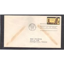 FDC 1203 4c Dag Hammarskjold (No Cachet-Typed/A) CV41974