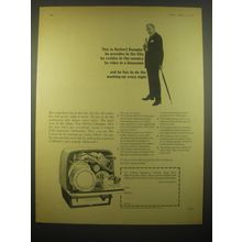 1966 Colston Mark IV Dishwasher Ad - This is Herbert Dampier he presides