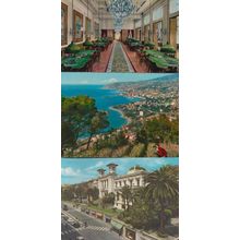 Sanremo Casino Roulette Tables Aerial 3x Italy Italian Postcard s