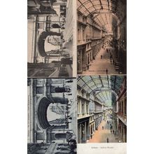 Genova Ponte Monumentale Galleria 4x Italy Postcard s