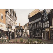 Yorkshire Building Society Nantwich Cheshire Postcard