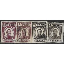 1938/1951 Michel 393+443+474+495 - fine used (o)